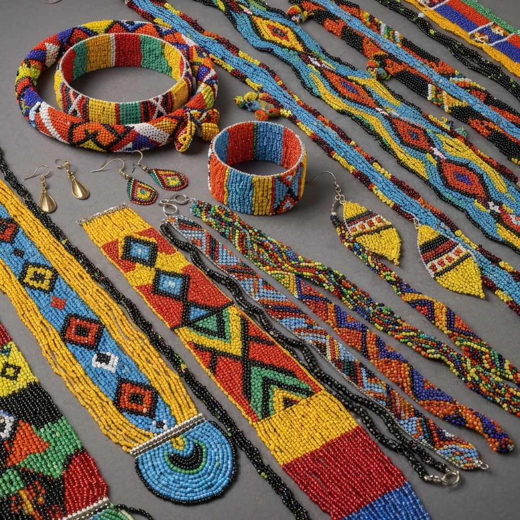 Beaded Jewelry Set